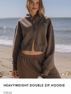 Daily Drills Heavy Weight double zip hoodie